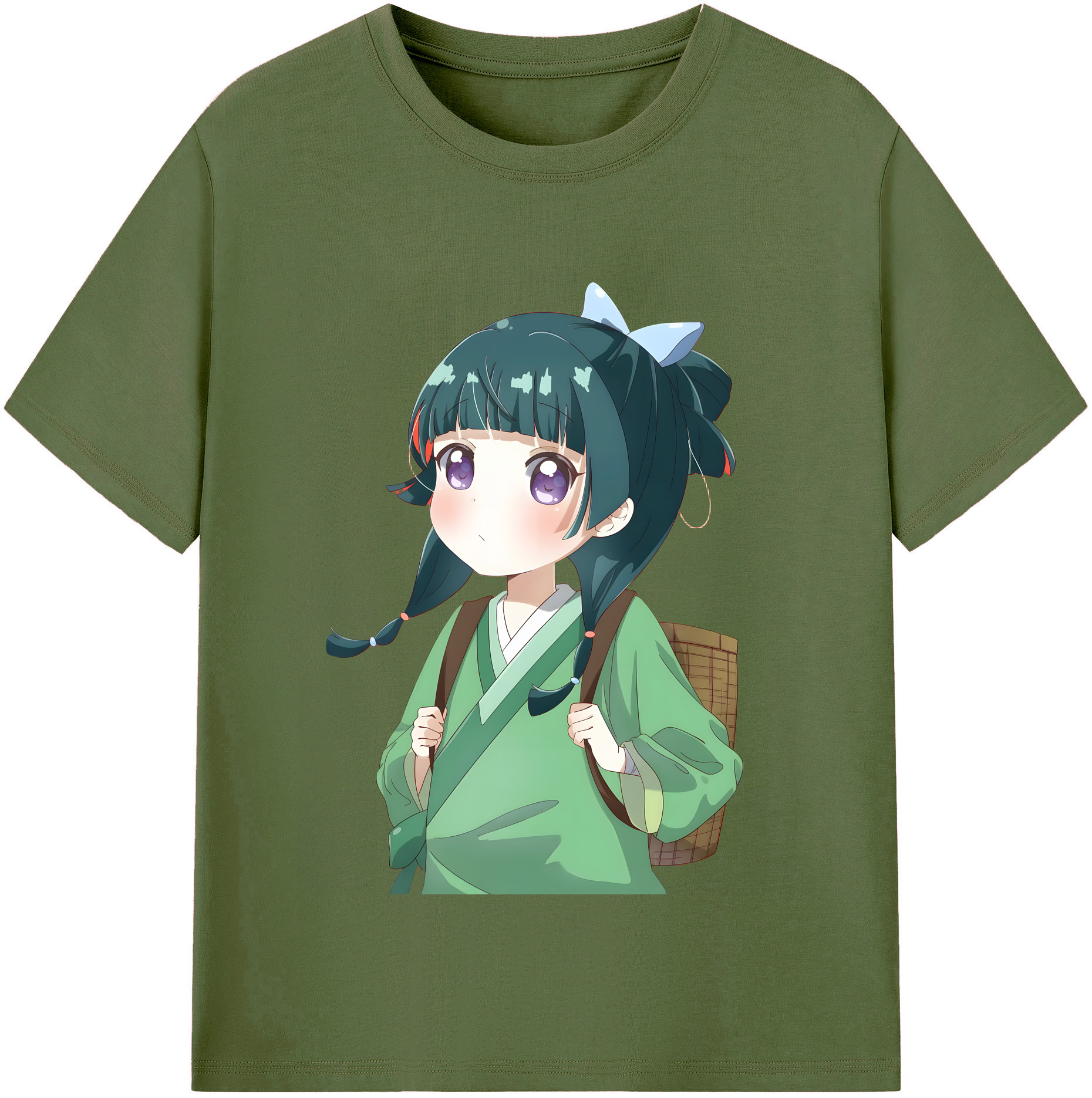 （画像用） 薬屋のひとりごと The Apothecary Diaries 綿100％半袖Tシャツ（フロントプリント）